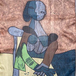 Picasso Seated Woman Stole